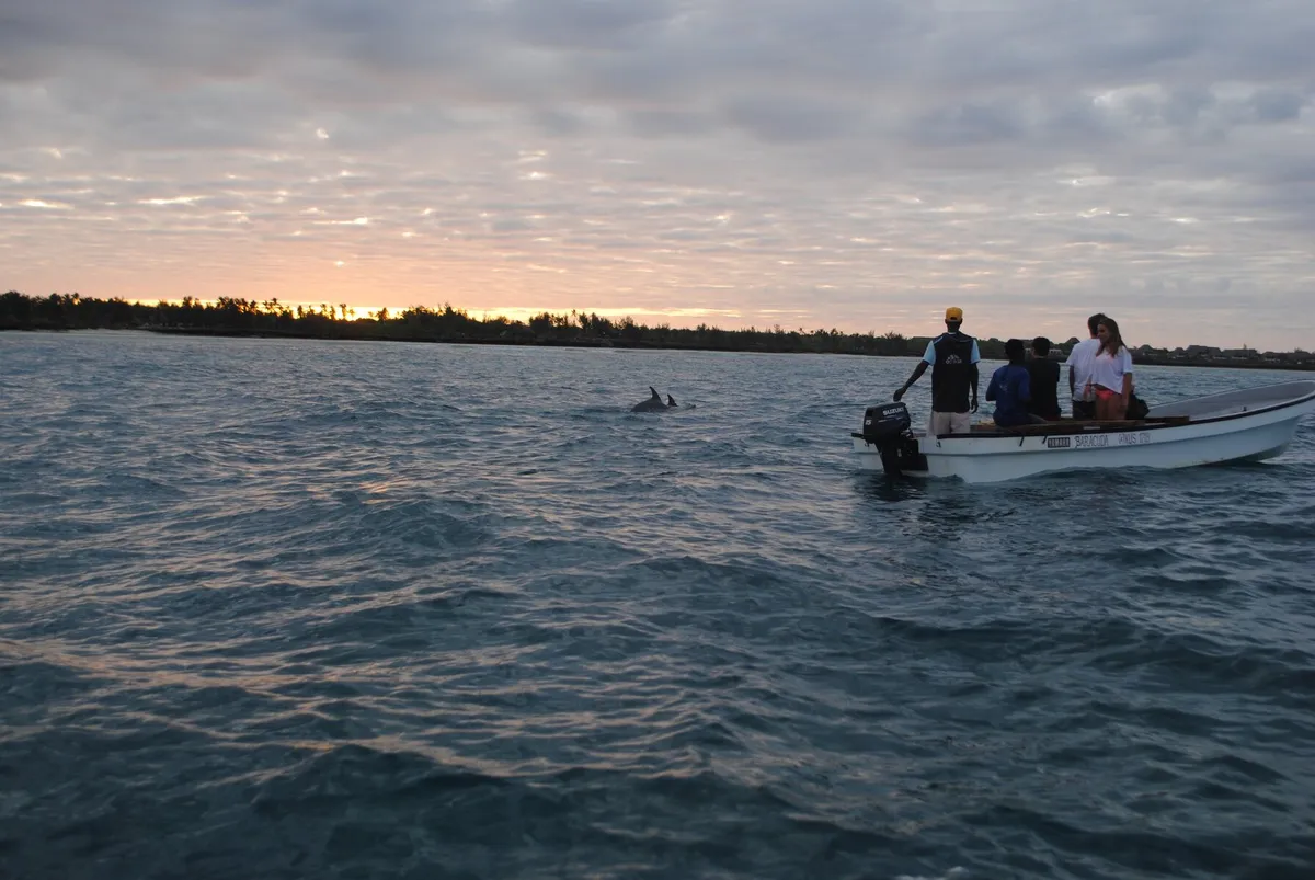 Fishing boat off Kizimkazi