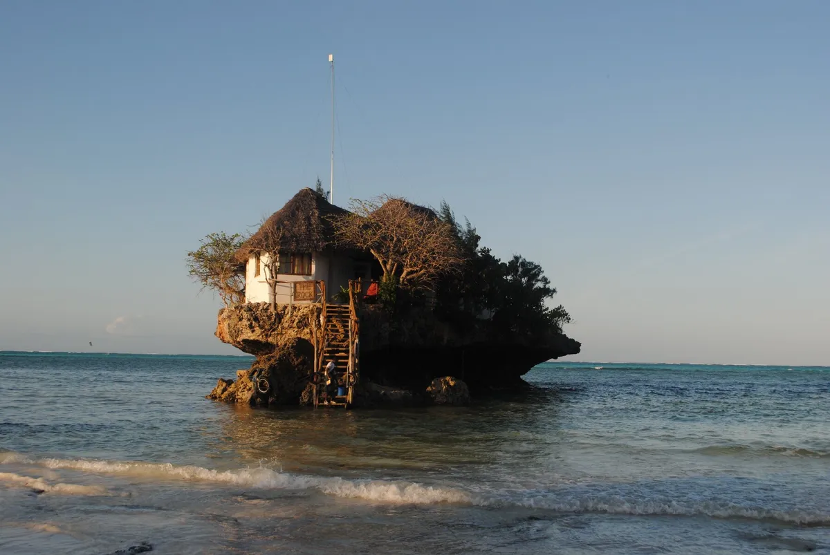 Sunset on the east coast of Zanzibar