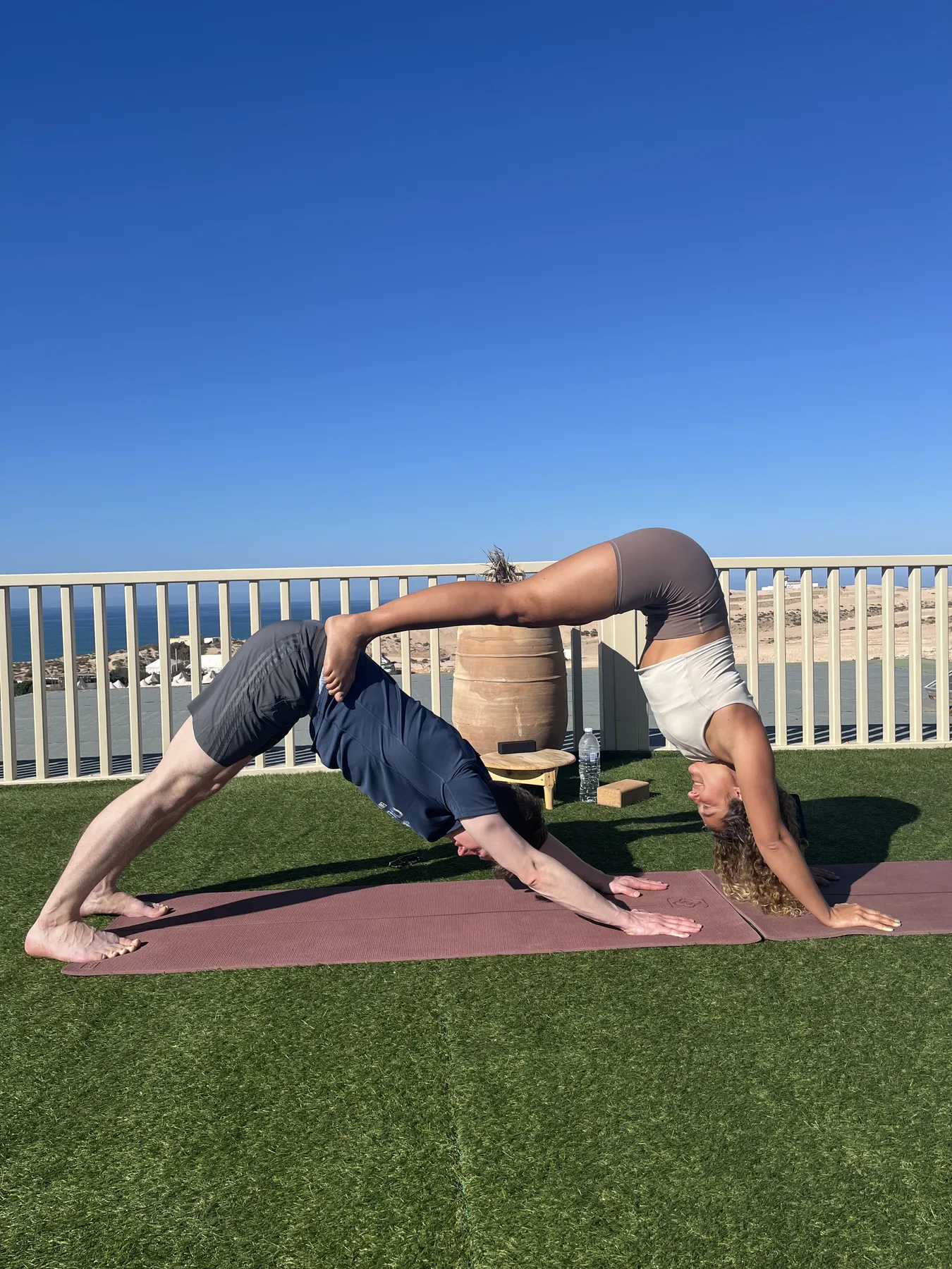 Backbend · open sky